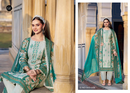 Bin Saeed Vol 11 Belliza Designer Studio Cotton Karachi Salwar Suits Supplier