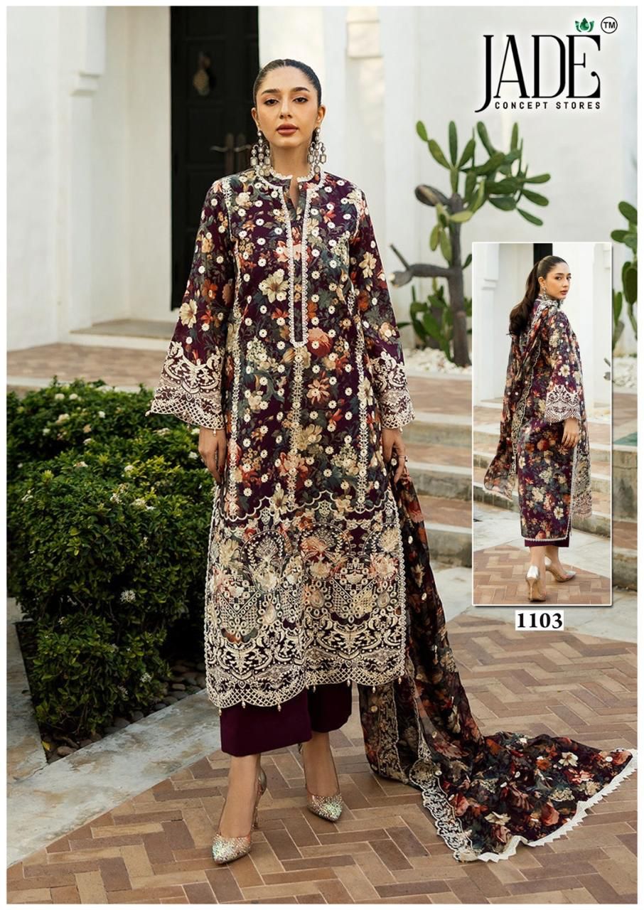 Bin Saeed Vol 11 Jade Lawn Cotton Karachi Readymade Suits Wholesale