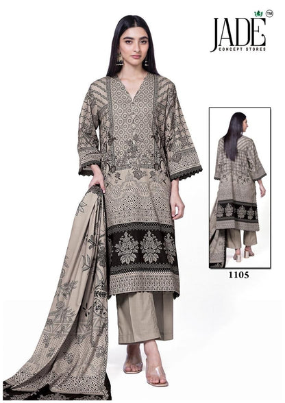 Bin Saeed Vol 11 Jade Lawn Cotton Karachi Readymade Suits Wholesale