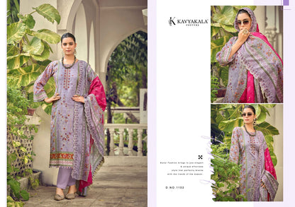 Bin Saeed Vol 11 Kavyakala Cambric Karachi Salwar Suits Supplier