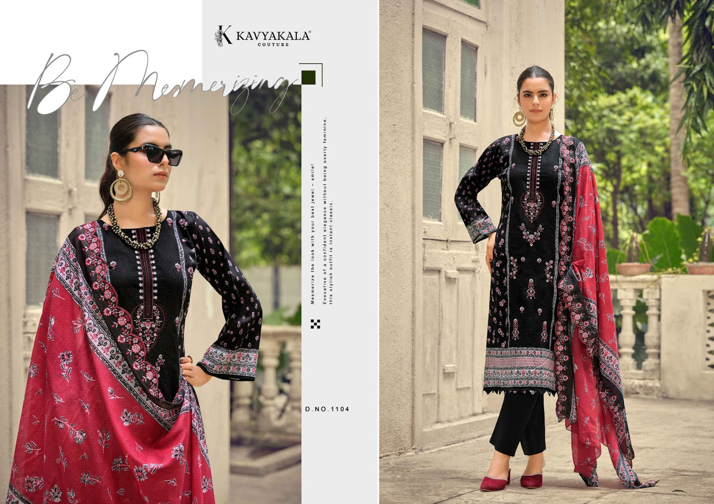 Bin Saeed Vol 11 Kavyakala Cambric Karachi Salwar Suits Supplier