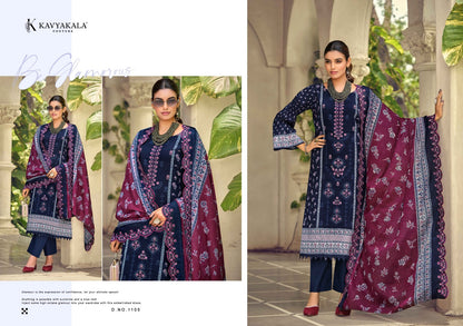 Bin Saeed Vol 11 Kavyakala Cambric Karachi Salwar Suits Supplier