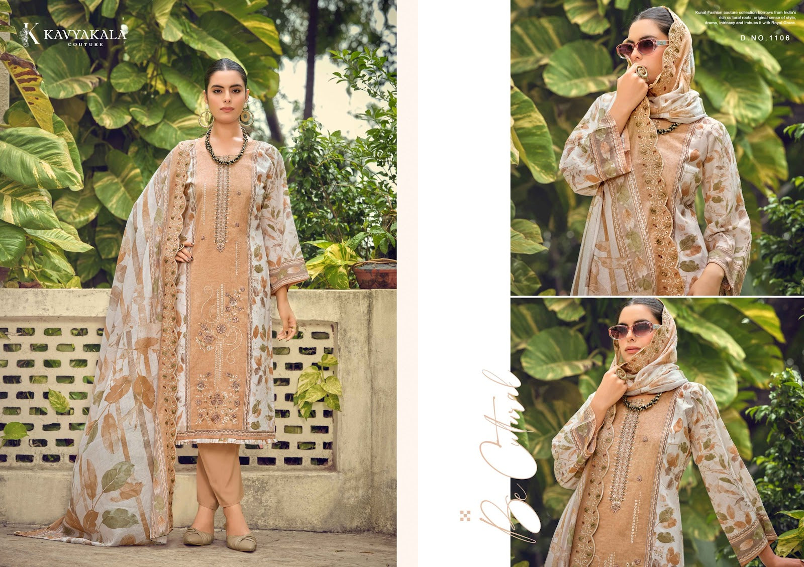Bin Saeed Vol 11 Kavyakala Cambric Karachi Salwar Suits Supplier