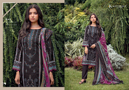 Bin Saeed Vol 12 Kavyakala Cambric Karachi Salwar Suits Exporter Gujarat