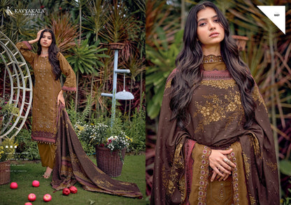 Bin Saeed Vol 12 Kavyakala Cambric Karachi Salwar Suits Exporter Gujarat