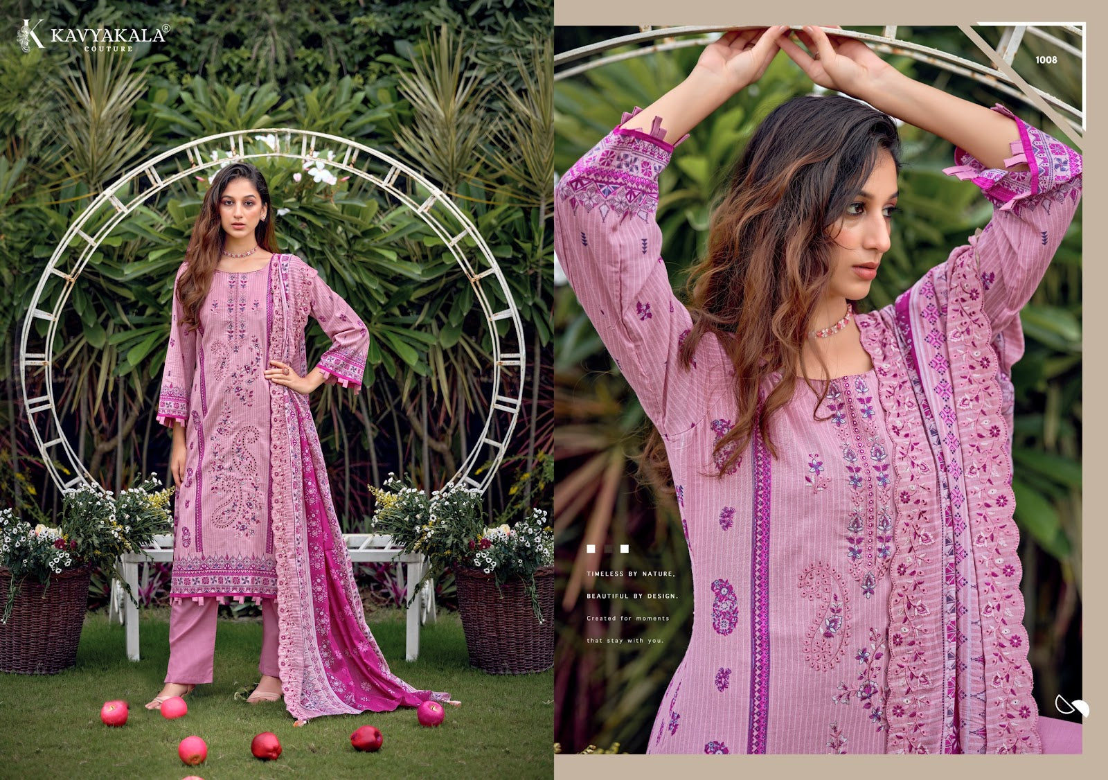 Bin Saeed Vol 12 Kavyakala Cambric Karachi Salwar Suits Exporter Gujarat