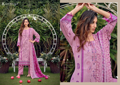 Bin Saeed Vol 12 Kavyakala Cambric Karachi Salwar Suits Exporter Gujarat