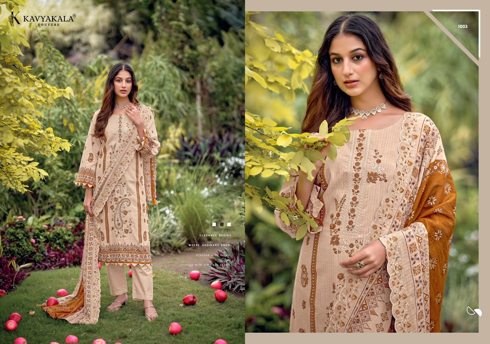 Bin Saeed Vol 12 Kavyakala Cambric Karachi Salwar Suits Exporter Gujarat
