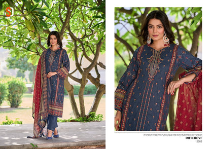 Bin Saeed Vol 12 Lawn Collection Shraddha Designer Cotton Karachi Salwar Suits Exporter