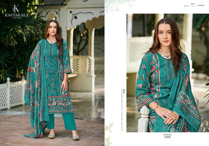 Bin Saeed Vol 13 Kavyakala Cambric Karachi Salwar Suits Exporter Ahmedabad