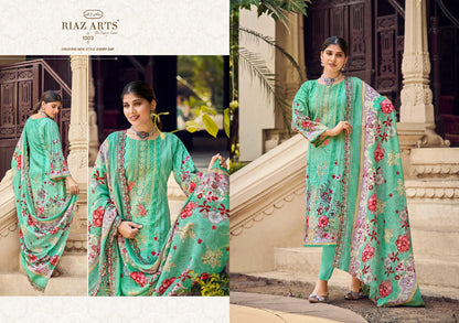 Bin Saeed Vol 15 Riaz Art Cotton Cambric Karachi Salwar Suits Wholesale