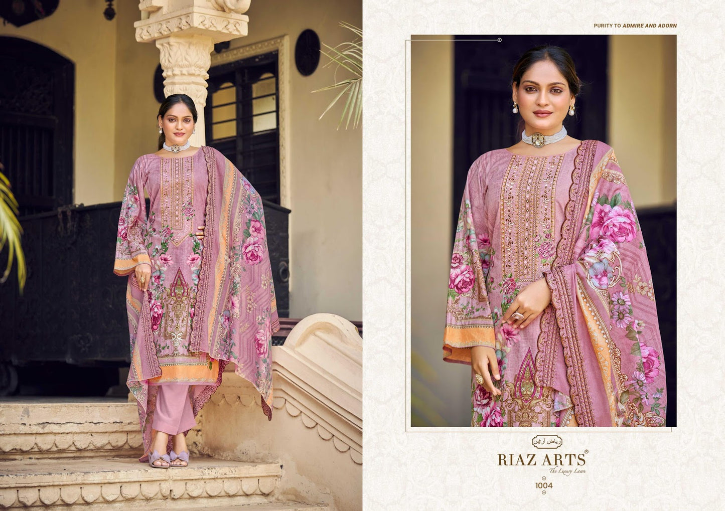 Bin Saeed Vol 15 Riaz Art Cotton Cambric Karachi Salwar Suits Wholesale