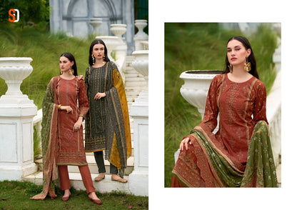 Bin Saeed Vol 15 Shraddha Designer Pure Cotton Karachi Salwar Suits Exporter India