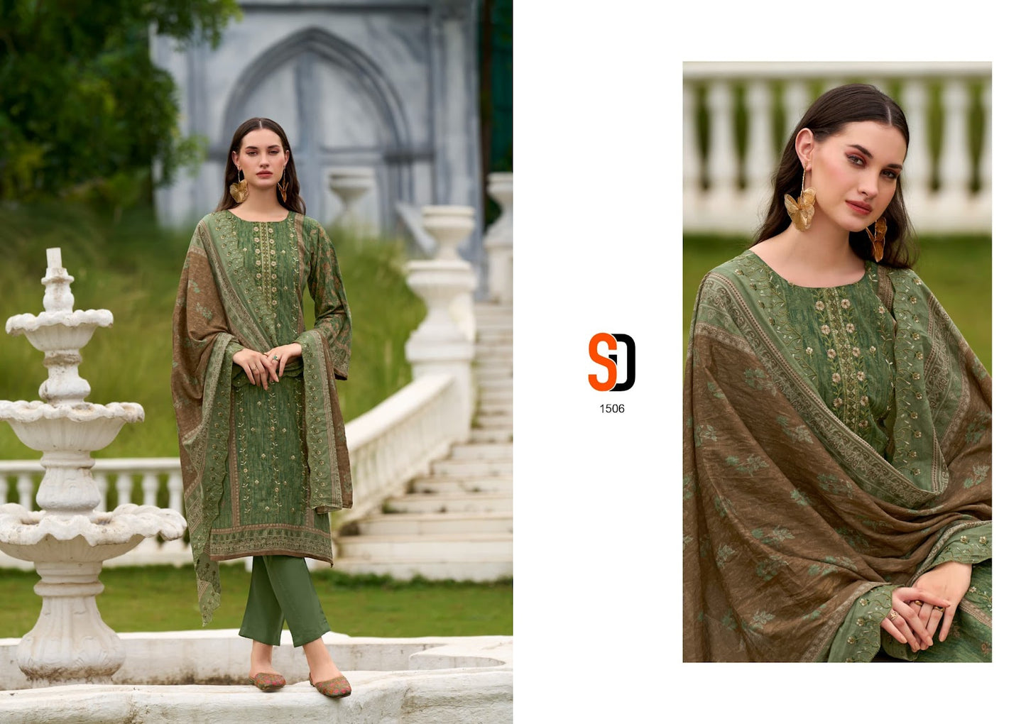 Bin Saeed Vol 15 Shraddha Designer Pure Cotton Karachi Salwar Suits Exporter India