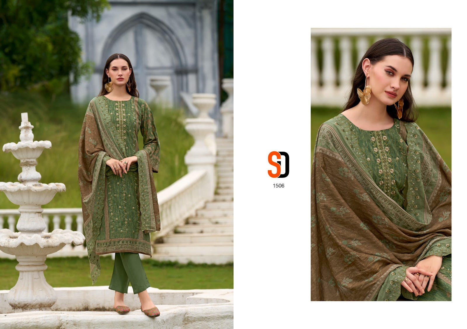Bin Saeed Vol 15 Shraddha Designer Pure Cotton Karachi Salwar Suits Exporter India