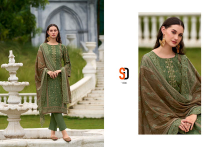 Bin Saeed Vol 15 Shraddha Designer Pure Cotton Karachi Salwar Suits Exporter India