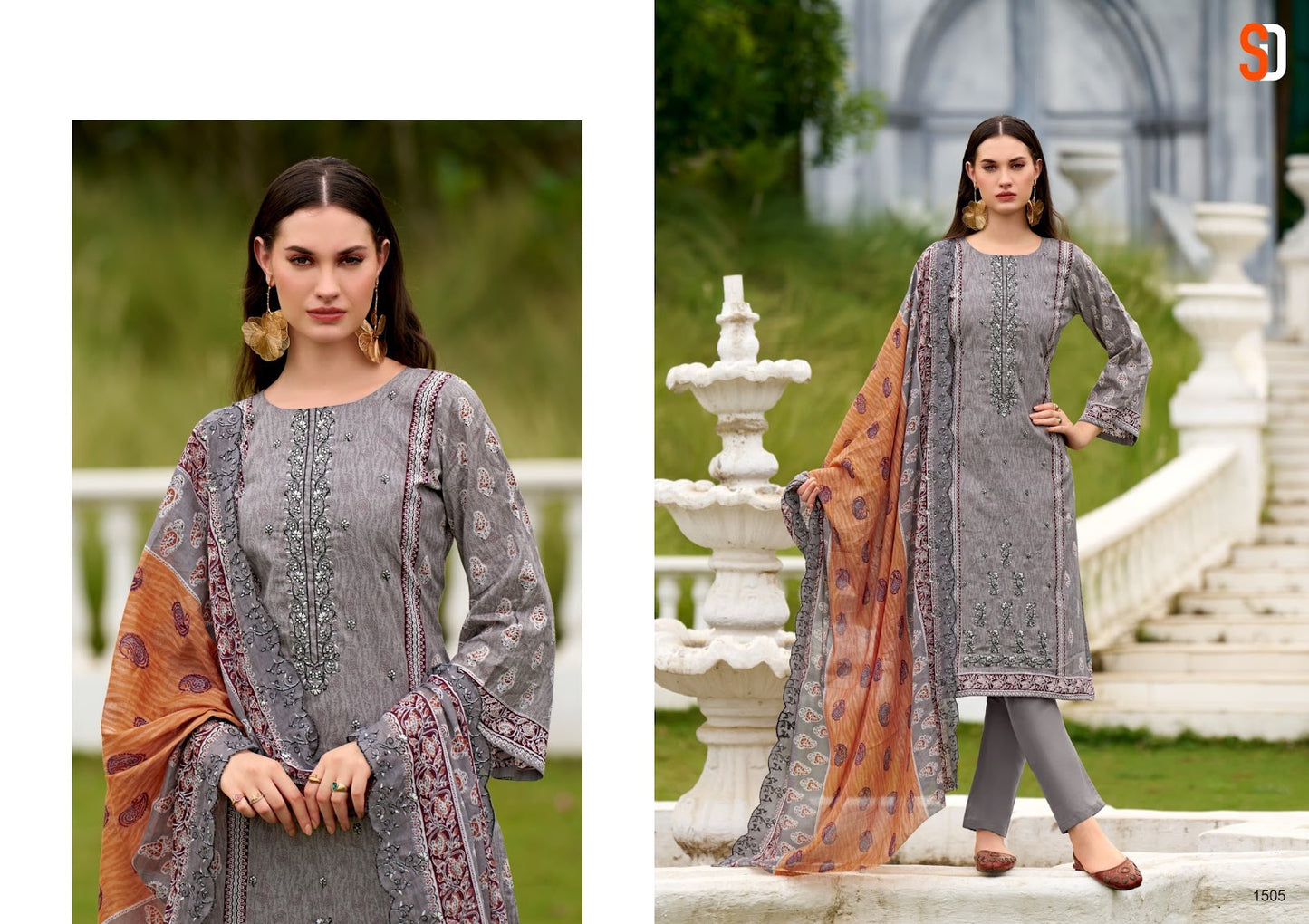 Bin Saeed Vol 15 Shraddha Designer Pure Cotton Karachi Salwar Suits Exporter India