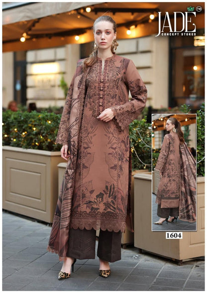 Bin Saeed Vol 16 Heavy Cotton Luxury Collection Jade Karachi Readymade Suits Exporter India