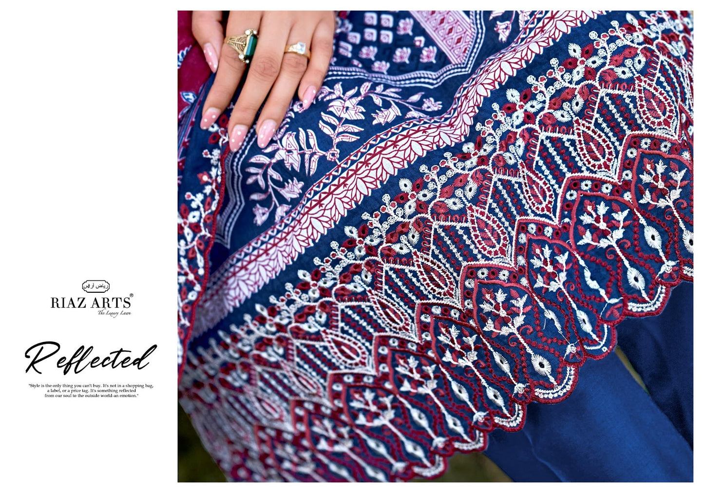 Bin Saeed Vol 16 Riaz Art Cambric Lawn Karachi Salwar Suits Supplier Ahmedabad