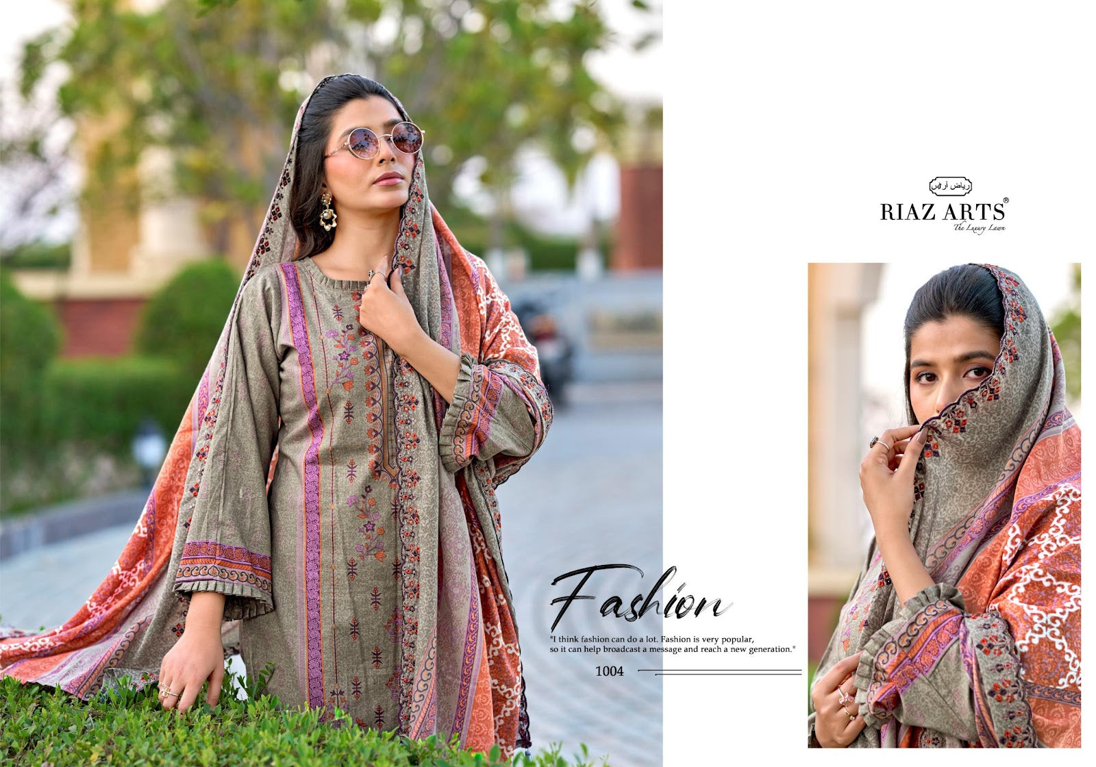 Bin Saeed Vol 16 Riaz Art Cambric Lawn Karachi Salwar Suits Supplier Ahmedabad