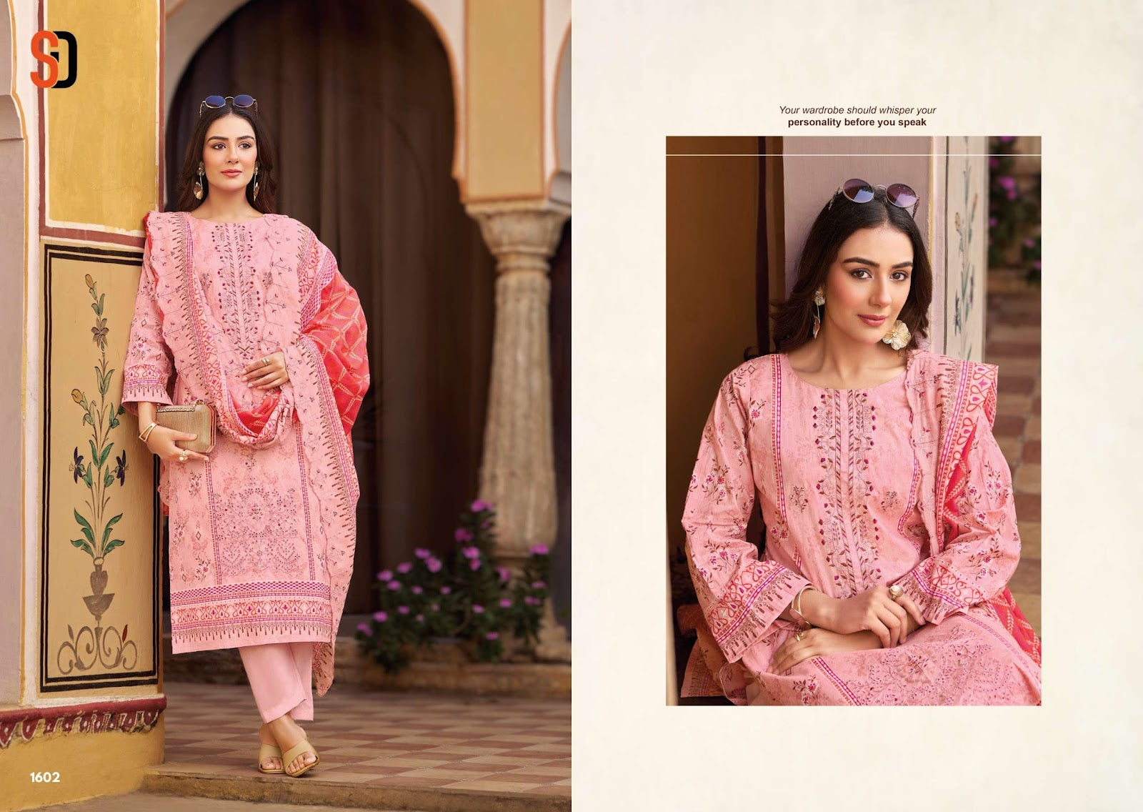 Bin Saeed Vol 16 Shraddha Designer Cotton Karachi Salwar Suits Manufacturer India