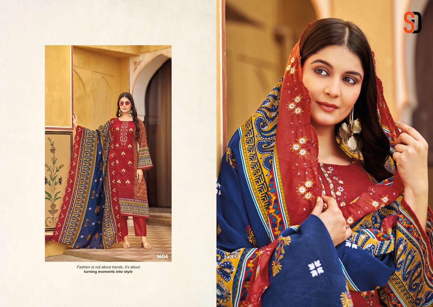 Bin Saeed Vol 16 Shraddha Designer Cotton Karachi Salwar Suits Manufacturer India