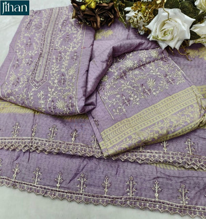 Bin Saeed Vol 19 Jihan Pure Lawn Karachi Salwar Suits Wholesale Price