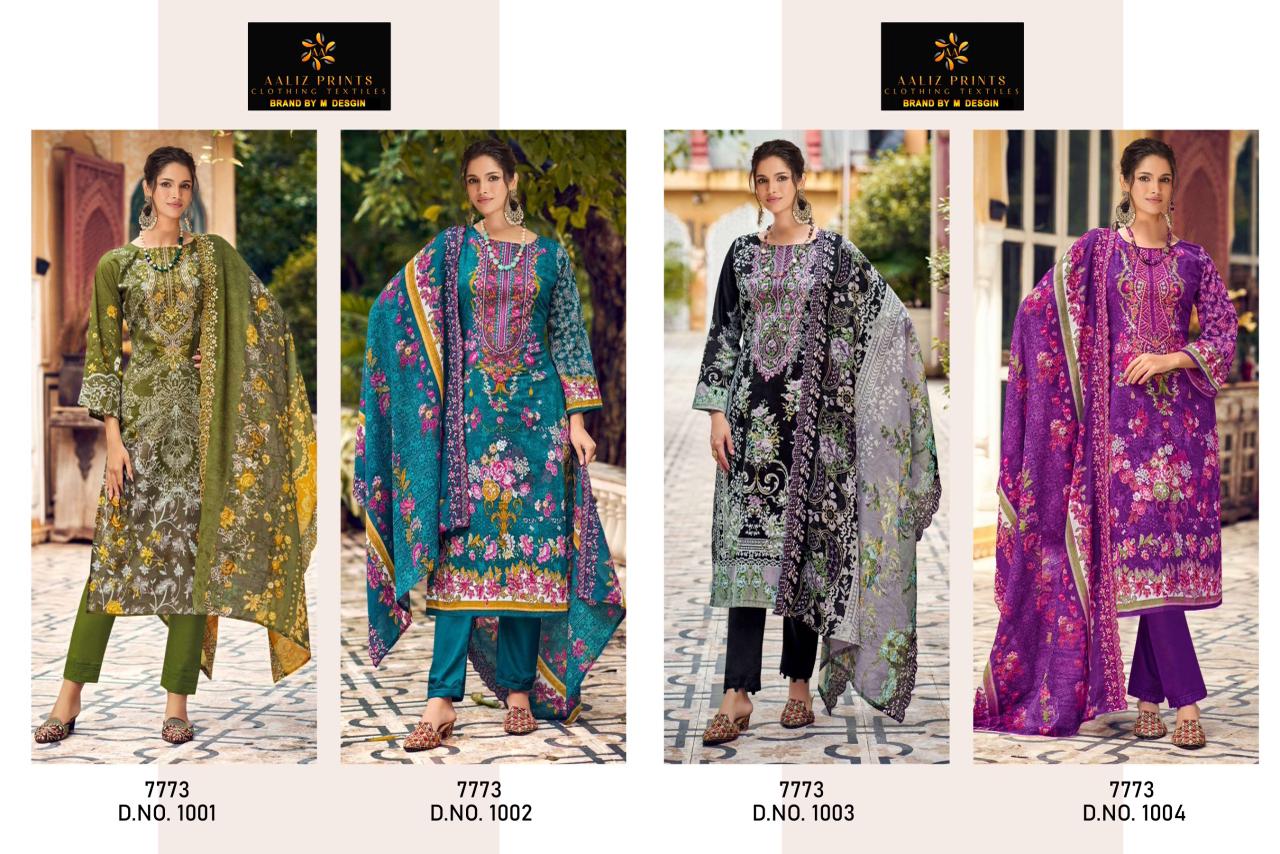 Bin Saeed Vol 1 Aaliz Prints Cotton Karachi Salwar Suits Wholesaler Gujarat