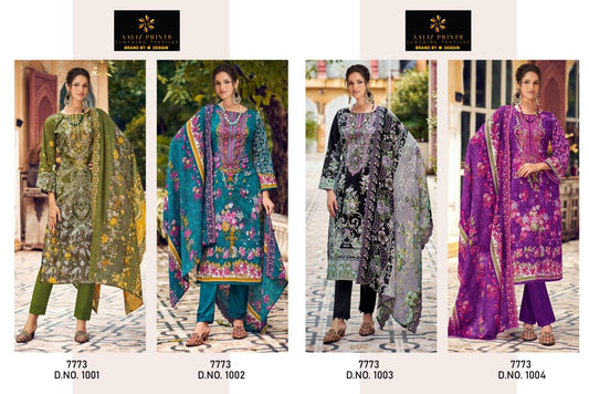 Bin Saeed Vol 1 Aaliz Prints Cotton Karachi Salwar Suits Wholesaler Gujarat