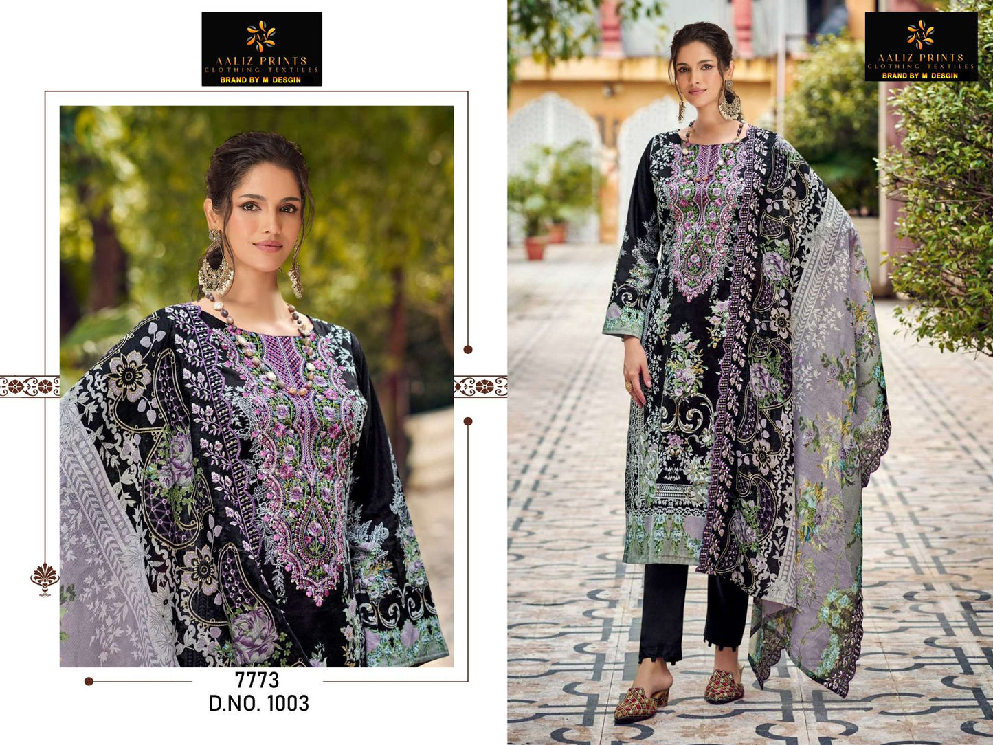 Bin Saeed Vol 1 Aaliz Prints Cotton Karachi Salwar Suits Wholesaler Gujarat