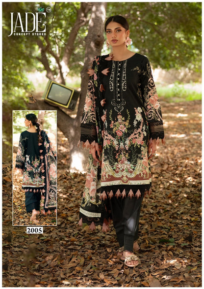 Bin Saeed Vol 20 Jade Mix Cotton Karachi Salwar Suits Manufacturer India