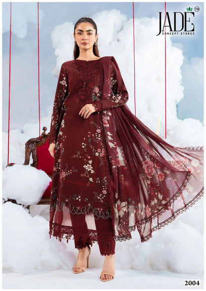 Bin Saeed Vol 20 Jade Mix Cotton Karachi Salwar Suits Manufacturer India