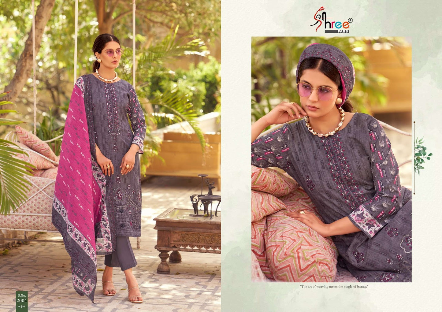 Bin Saeed Vol 20 Lawn Collection Shree Fabs Cotton Karachi Salwar Suits Wholesaler India