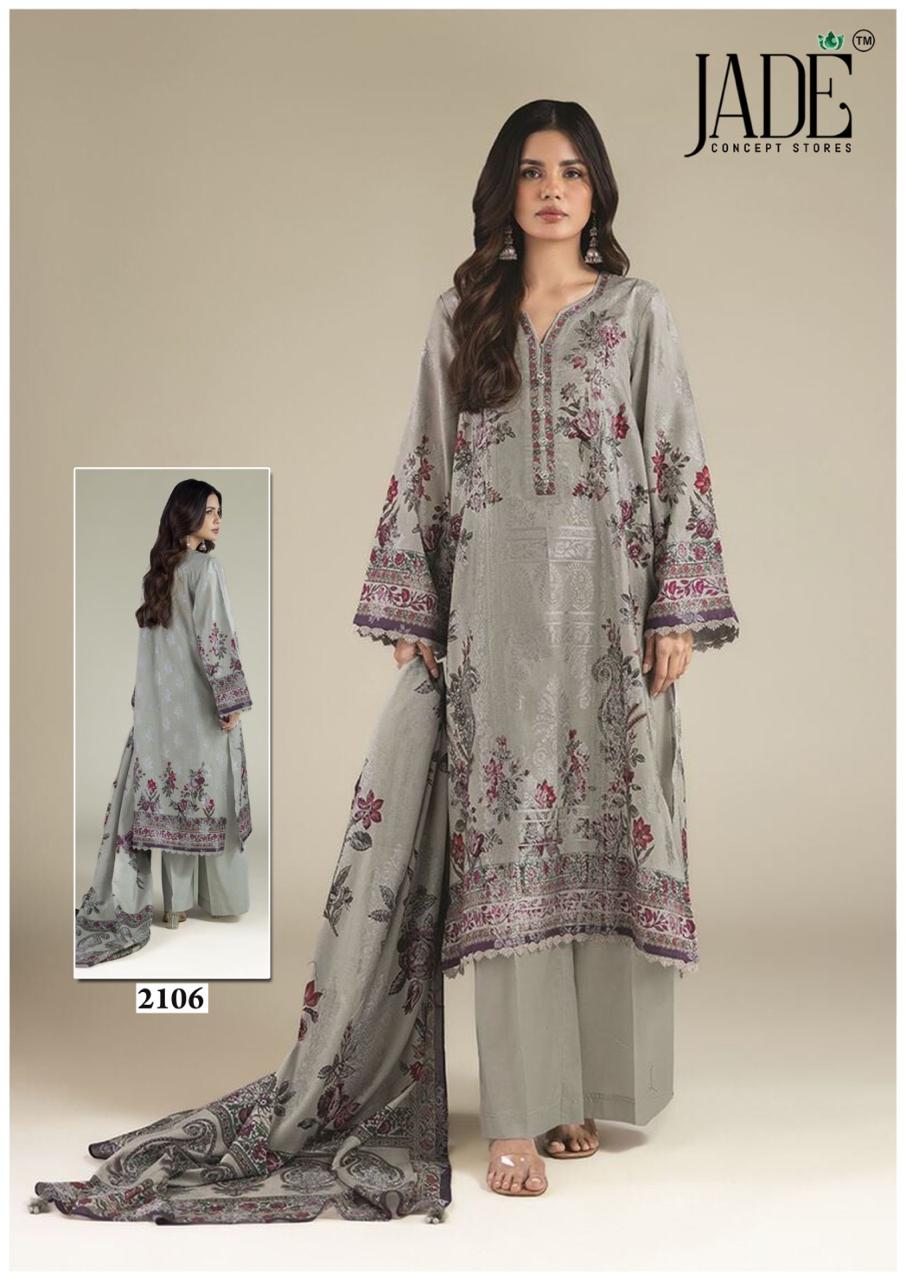 Bin Saeed Vol 21 Jade Mix Cotton Karachi Salwar Suits Supplier Gujarat