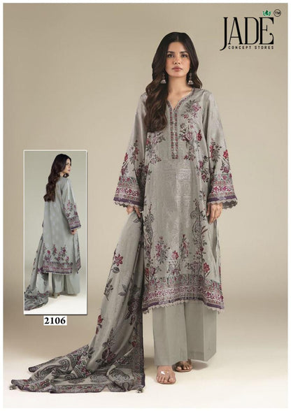 Bin Saeed Vol 21 Jade Mix Cotton Karachi Salwar Suits Supplier Gujarat