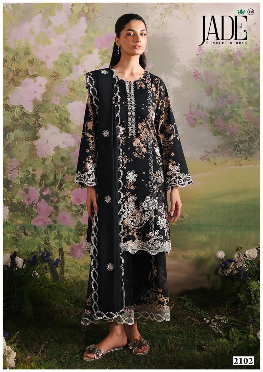 Bin Saeed Vol 21 Jade Mix Cotton Karachi Salwar Suits Supplier Gujarat