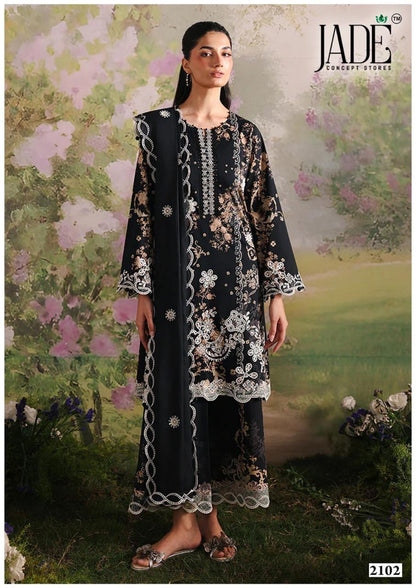 Bin Saeed Vol 21 Jade Mix Cotton Karachi Salwar Suits Supplier Gujarat