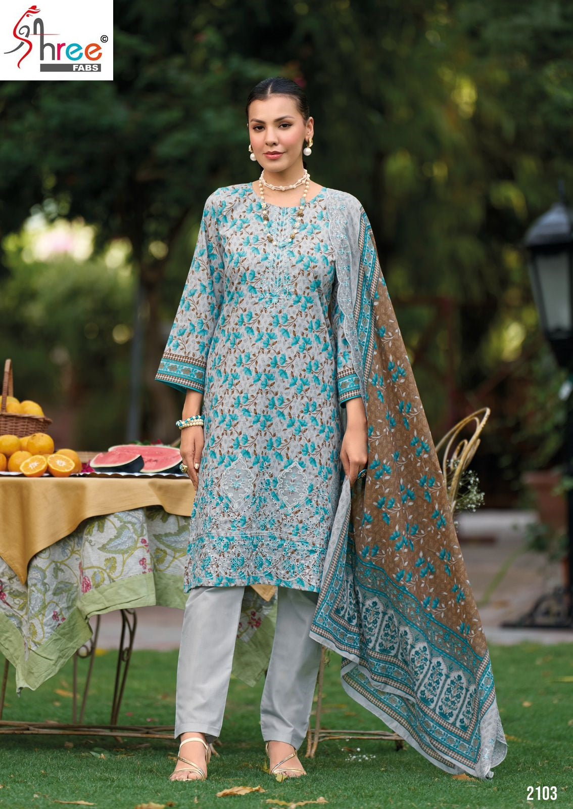Bin Saeed Vol 21 Lawn Collection Shree Fabs Cotton Karachi Readymade Suits Manufacturer Ahmedabad