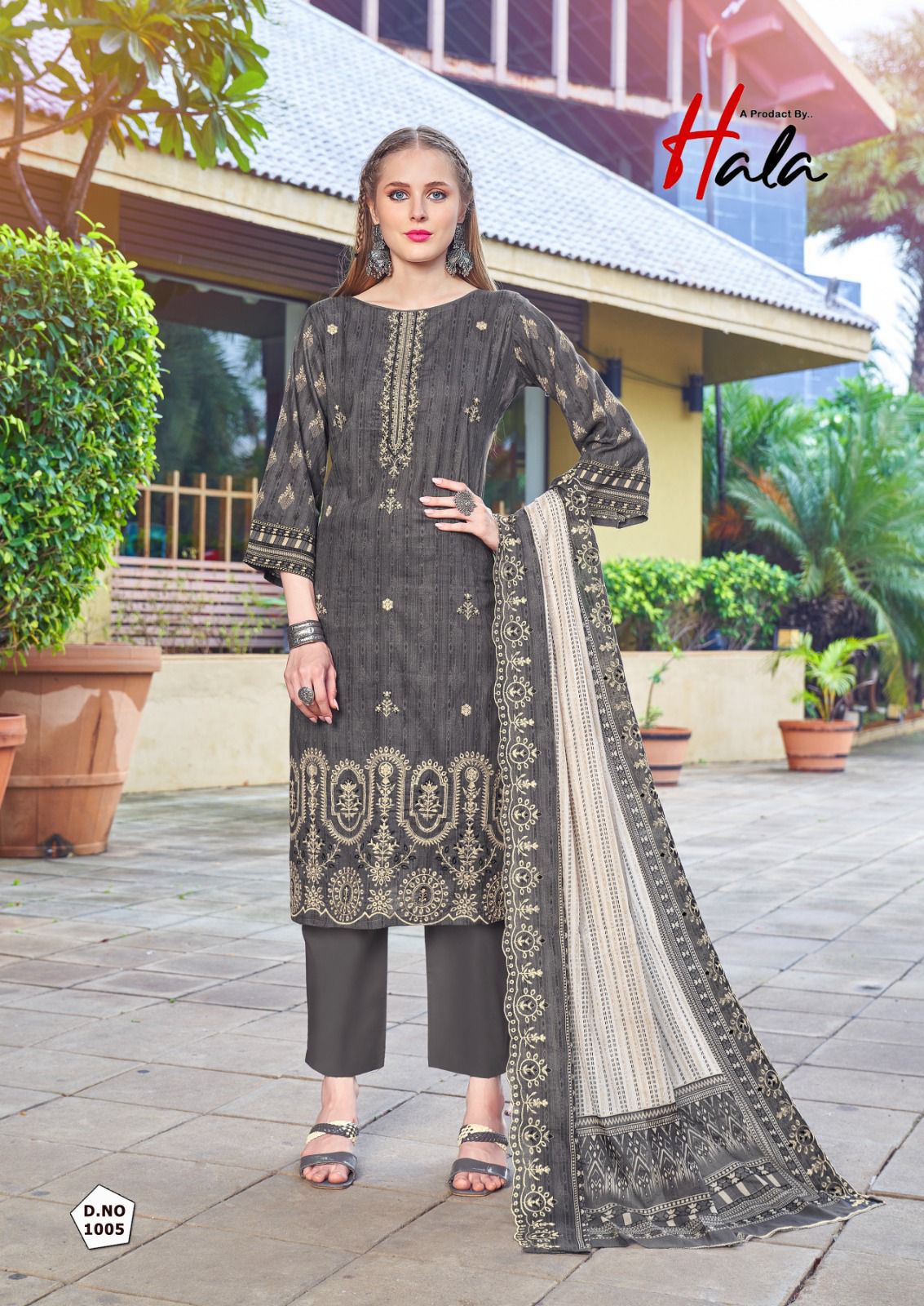 Bin Saeed Vol 22 Lawn Collection Hala Cotton Karachi Salwar Suits Wholesaler
