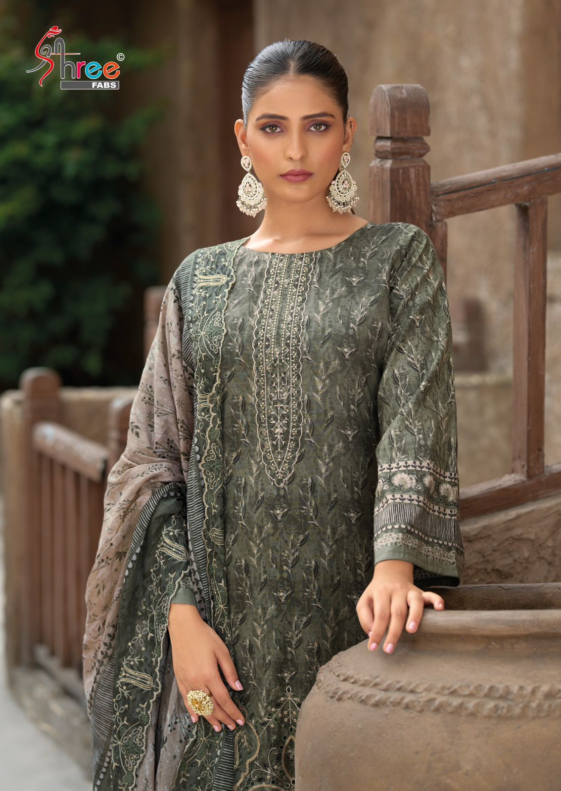 Bin Saeed Vol 23 Lawn Collection Shree Fabs Cotton Karachi Salwar Suits Manufacturer Gujarat