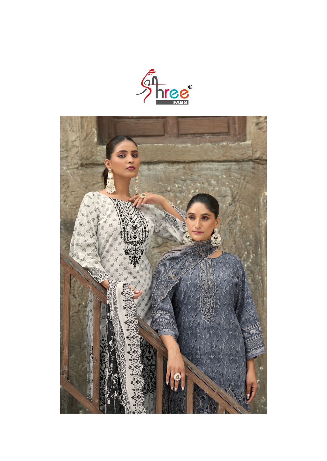 Bin Saeed Vol 23 Lawn Collection Shree Fabs Cotton Karachi Salwar Suits Manufacturer Gujarat