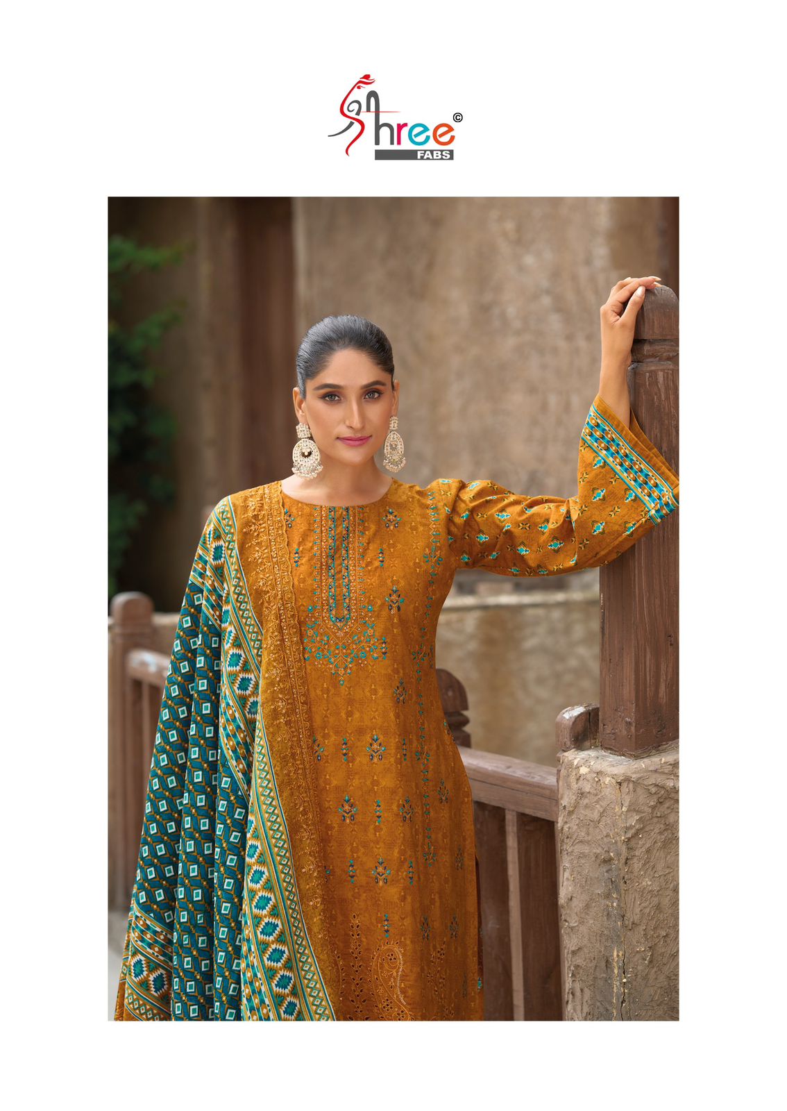 Bin Saeed Vol 23 Lawn Collection Shree Fabs Cotton Karachi Salwar Suits Manufacturer Gujarat