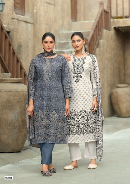 Bin Saeed Vol 23 Lawn Collection Shree Fabs Cotton Karachi Salwar Suits Manufacturer Gujarat