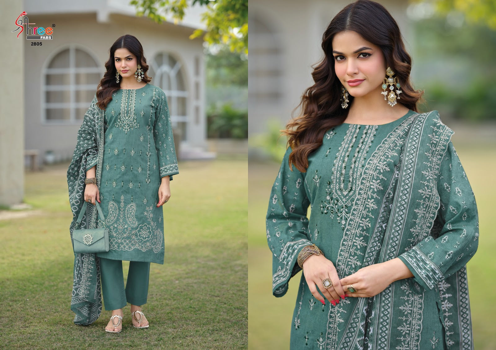 Bin Saeed Vol 28 Lawn Collection Shree Fabs Lawn Cotton Karachi Salwar Suits Supplier Gujarat