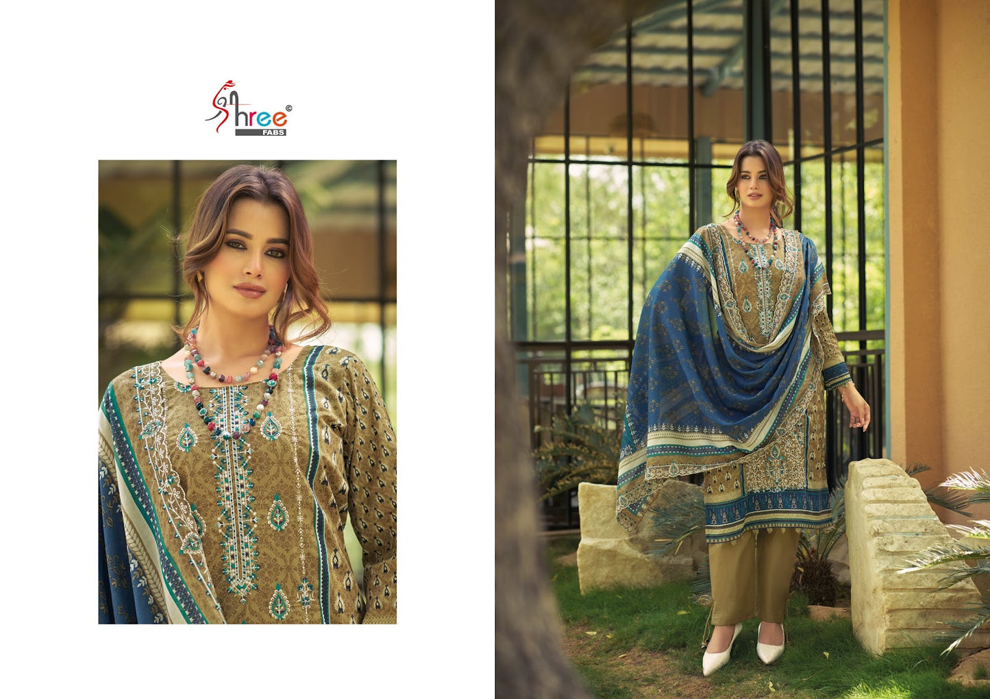 Bin Saeed Vol 29 Lawn Collection Shree Fabs Lawn Cotton Karachi Salwar Suits Wholesaler India