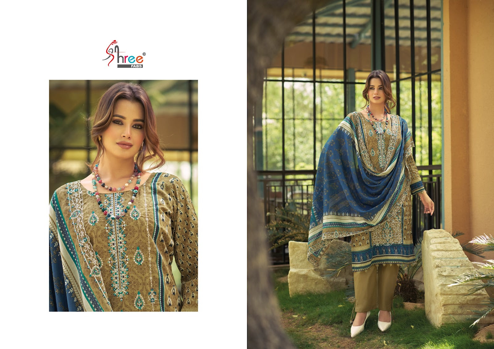 Bin Saeed Vol 29 Lawn Collection Shree Fabs Lawn Cotton Karachi Salwar Suits Wholesaler India