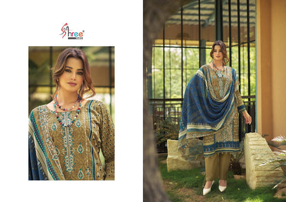 Bin Saeed Vol 29 Lawn Collection Shree Fabs Lawn Cotton Karachi Salwar Suits Wholesaler India