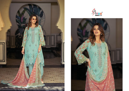 Bin Saeed Vol 29 Lawn Collection Shree Fabs Lawn Cotton Karachi Salwar Suits Wholesaler India