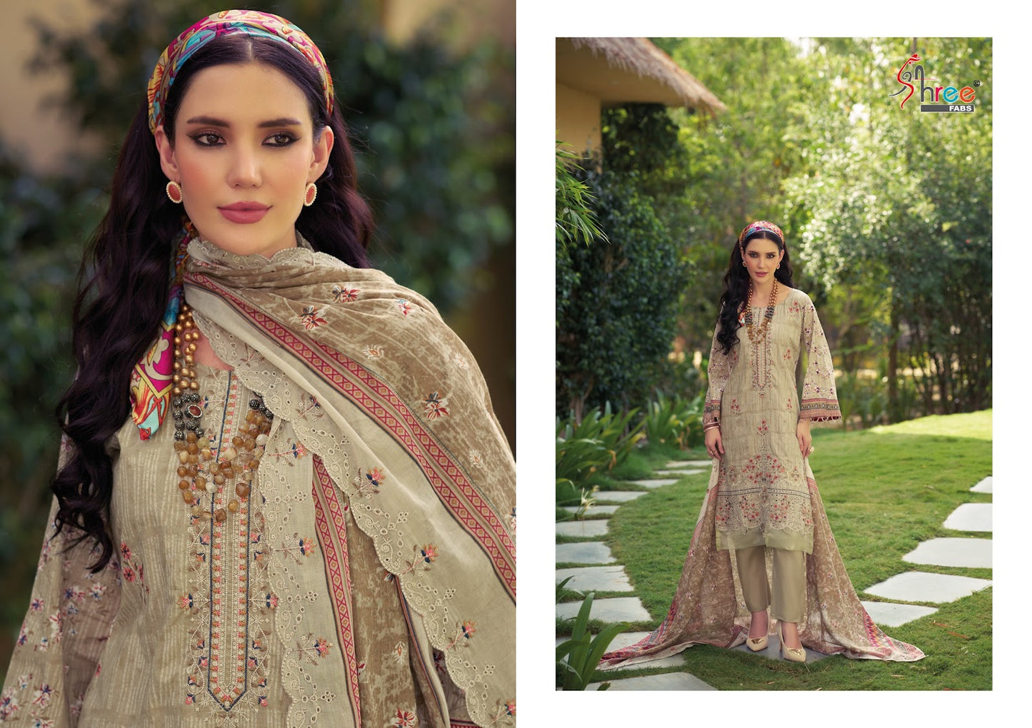 Bin Saeed Vol 29 Lawn Collection Shree Fabs Lawn Cotton Karachi Salwar Suits Wholesaler India
