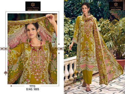 Bin Saeed Vol 2 Aaliz Prints Cotton Karachi Salwar Suits Wholesale